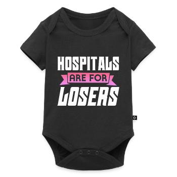 Correctional Nurse - Funny Prison Worker - Baby Premium Kurzarmbody - Schwarz - Vorne