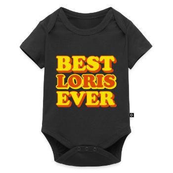 Lori's First Name Funny Gift - Baby Premium short-sleeve bodysuit - black - Front