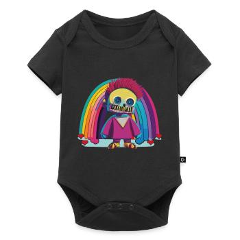 Pride Zombie 09 - Baby Premium Kurzarmbody - Schwarz - Vorne