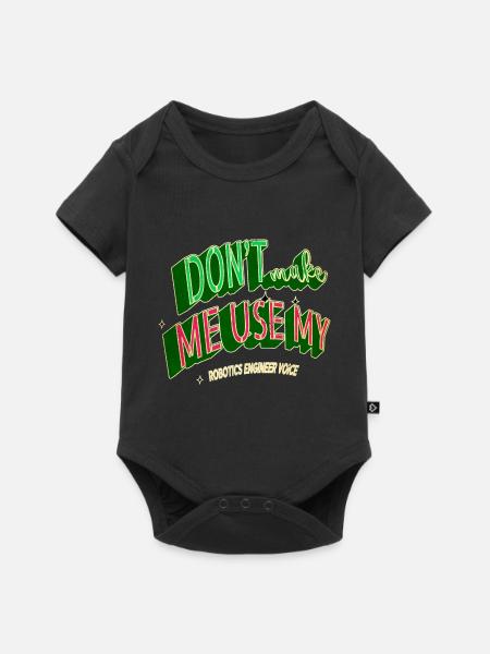 baseballsweatshirt baseballhoodie baseballclothing - Premium kortærmet baby-body  - sort