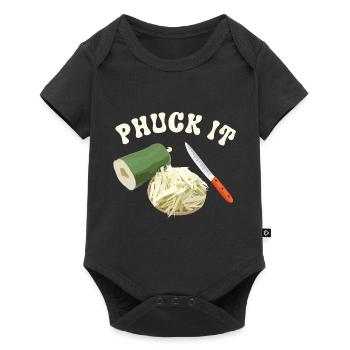 Funny Phuck It Laotian Cuisine - Baby Premium short-sleeve bodysuit - black - Front