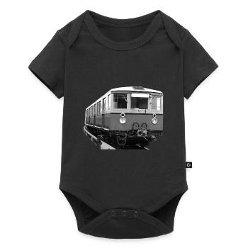 S-Bahn Berlin Railcar Railway Oldtimer - Baby Premium short-sleeve bodysuit - black - Front
