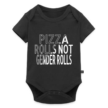 antiracism cats love support your local woman - Baby Premium short-sleeve bodysuit - black - Front