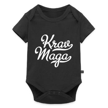Krav Maga - Body à manches courtes Premium Bébé - noir - Devant