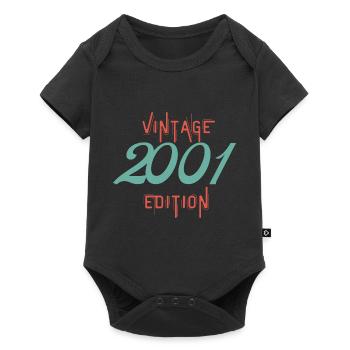 Vintage 2001 edition - Baby Premium short-sleeve bodysuit - black - Front