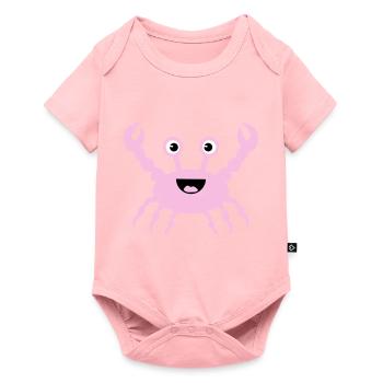 Crab - Baby Premium short-sleeve bodysuit - rose - Front