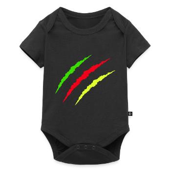 krallen kurdistan - Baby Premium Kurzarmbody - Schwarz - Vorne