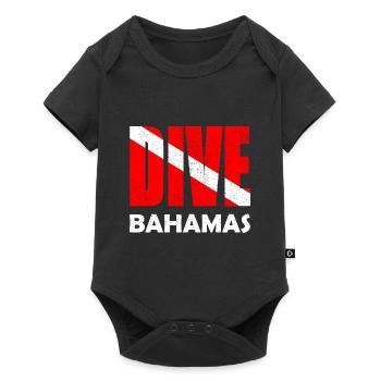 Plongée Bahamas - Karibik - Caraïbes - Antilles - Body à manches courtes Premium Bébé - noir - Devant