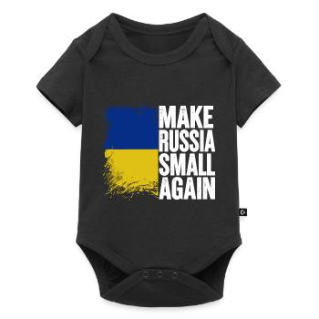 Rendre la Russie à nouveau petite - Body à manches courtes Premium Bébé - noir - Devant