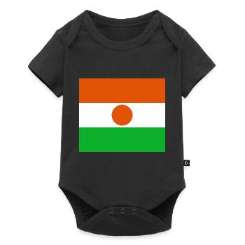 Niger - Baby Premium short-sleeve bodysuit - black - Front