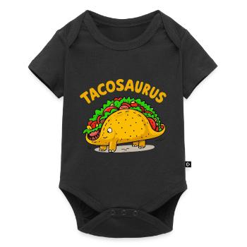 Tacosaure - Body à manches courtes Premium Bébé - noir - Devant