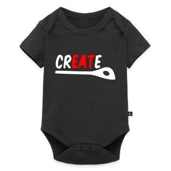 Cooking & Creativity – Create, Cook, Eat Shirt - Baby Premium short-sleeve bodysuit - black - Front