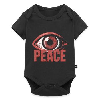 BIG BLOODY EYES - Baby Premium short-sleeve bodysuit - black - Front
