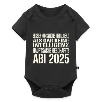 Abi Spruch 2025 - Baby Premium short-sleeve bodysuit - black - Front