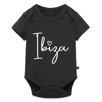 Cœur d’Ibiza - Body à manches courtes Premium Bébé - noir - Devant