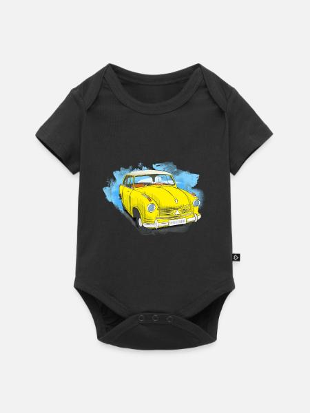 Lloyd LP 600 - Baby Premium Kurzarmbody - Schwarz