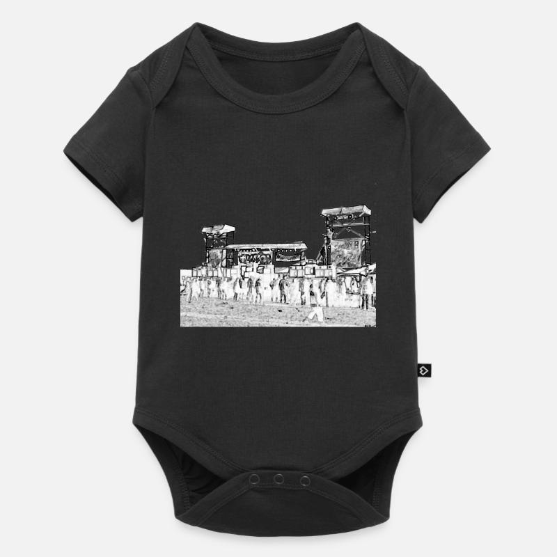 sound system 12 - Body à manches courtes Premium Bébé - noir