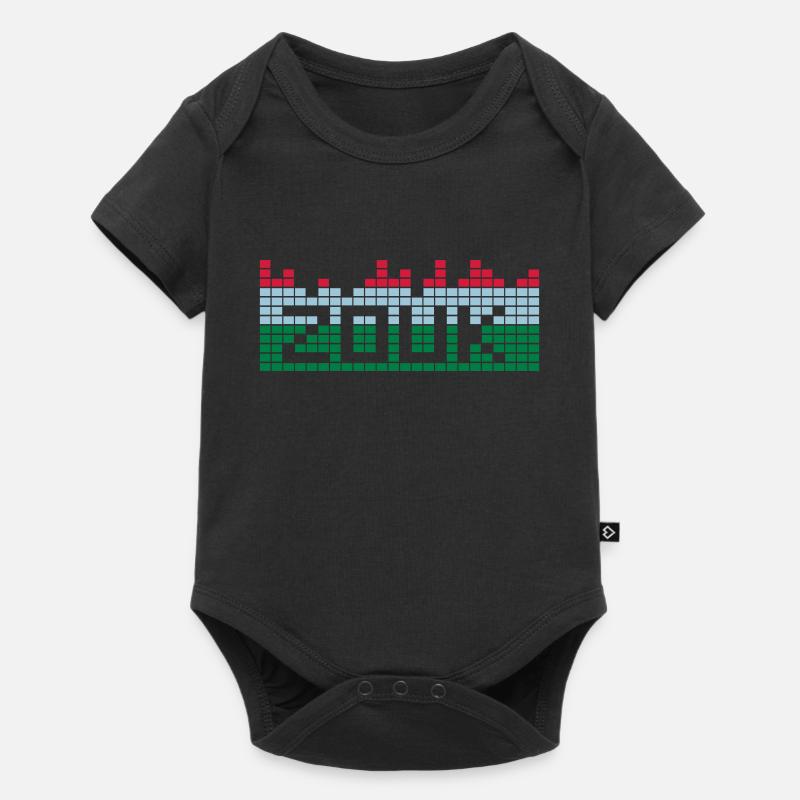 Create memories & T-Shirts zouk - Baby Premium short-sleeve bodysuit - black