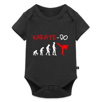 Karaté Karatéka Kamfsport - Body à manches courtes Premium Bébé - noir - Devant
