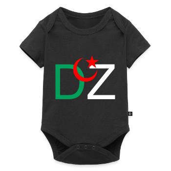 DZ Algérie - Body à manches courtes Premium Bébé - noir - Devant