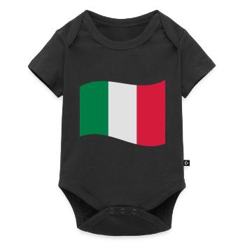 italy - Body à manches courtes Premium Bébé - noir - Devant
