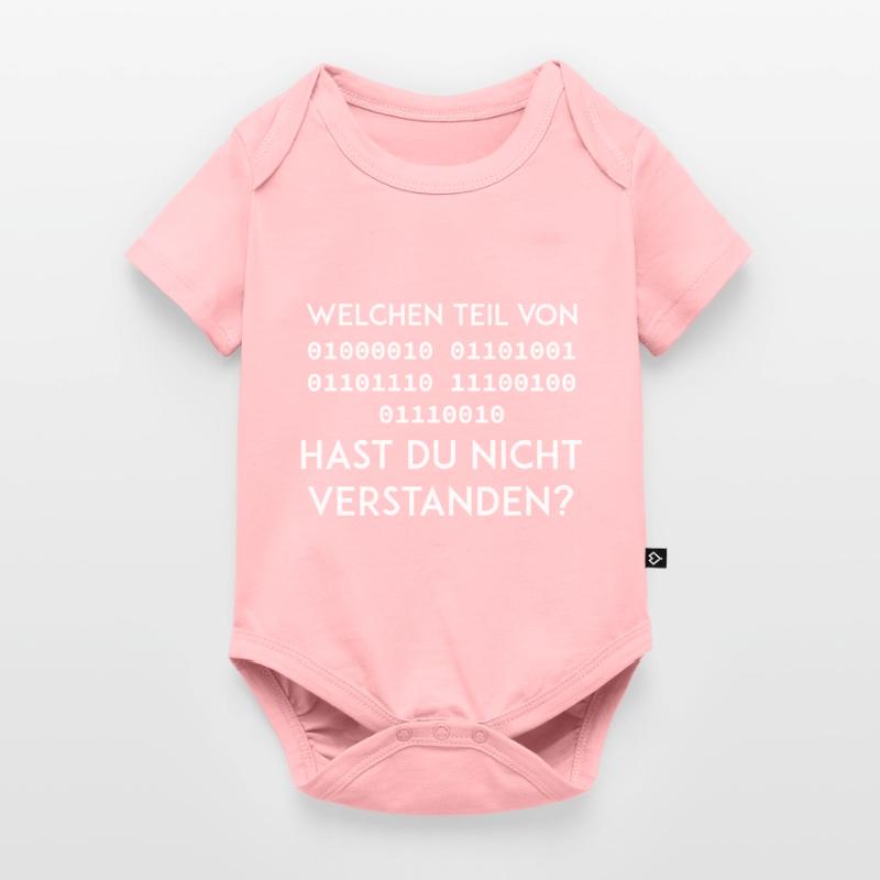 Nerd binary funny gift geek programmer Baby Premium short-sleeve bodysuit