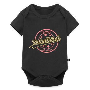 Inscription - Body à manches courtes Premium Bébé - noir - Devant