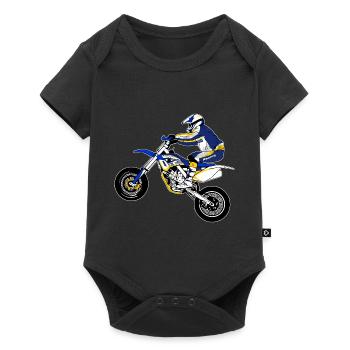Supermoto - Supermotard - Baby Premium short-sleeve bodysuit - black - Front