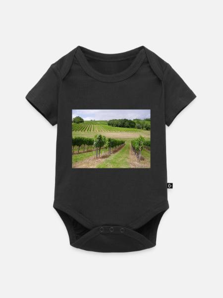 Weinberge - Body à manches courtes Premium Bébé - noir