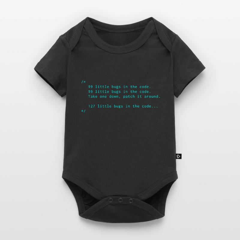Bugs code programming informatic gift saying Baby Premium short-sleeve bodysuit