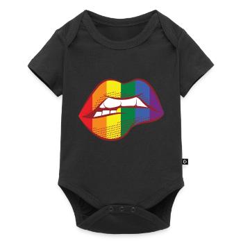 LGBT Gift Pride Right Saying - Baby Premium short-sleeve bodysuit - black - Front