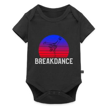 Hip Hop Rap Breakdance B-Boys B-Girls Designs - Baby Premium short-sleeve bodysuit - black - Front
