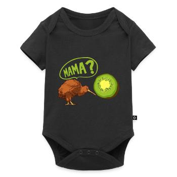 Kiwi rencontre un cadeau kiwi pour un - Body à manches courtes Premium Bébé - noir - Devant