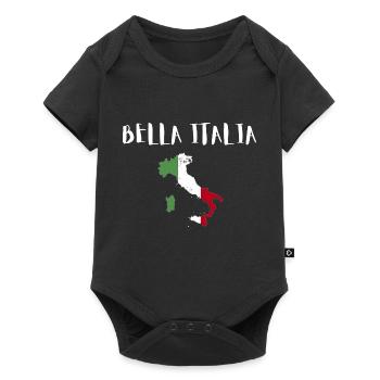 Bella Italia Italien Italie - Body à manches courtes Premium Bébé - noir - Devant