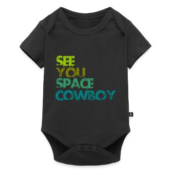 See You Space Cowboy - Body à manches courtes Premium Bébé - noir - Devant