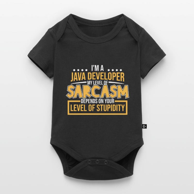 Java Developer Baby Premium short-sleeve bodysuit