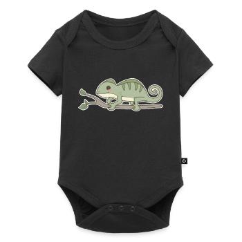 Caméléon - Body à manches courtes Premium Bébé - noir - Devant