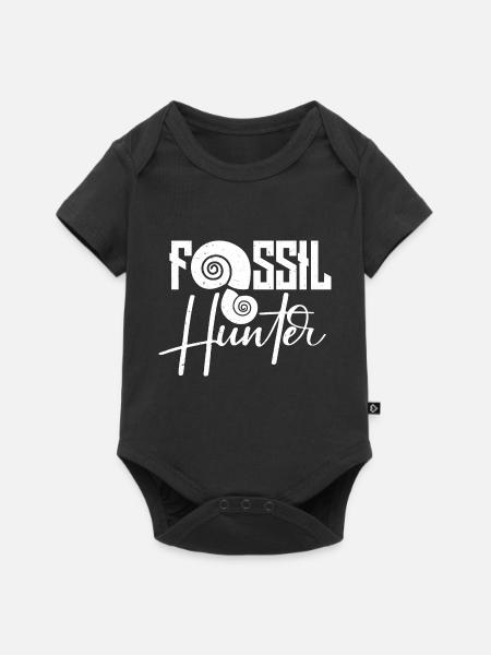 Fossil Hunter - Baby Premium Kurzarmbody - Schwarz