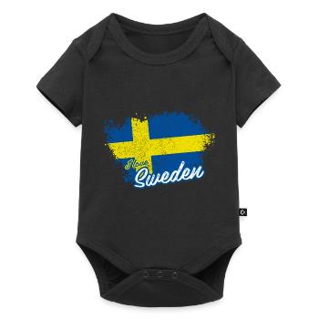 J'aime la Suède - Body à manches courtes Premium Bébé - noir - Devant