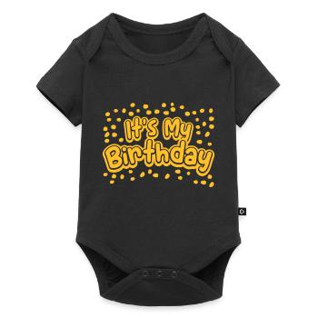 It s my birthday - Baby Premium short-sleeve bodysuit - black - Front