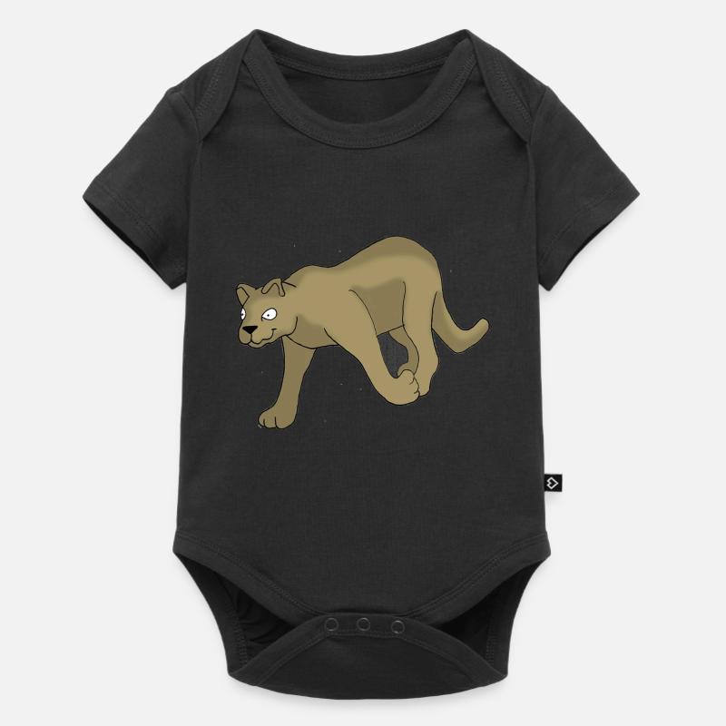 Faune - Body à manches courtes Premium Bébé - noir