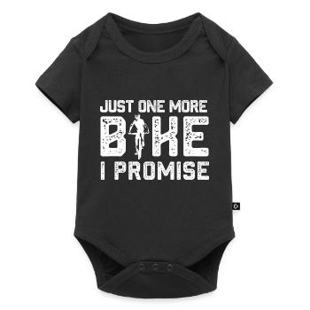 juste un vélo de plus je promets Design pour un vélo - Body à manches courtes Premium Bébé - noir - Devant