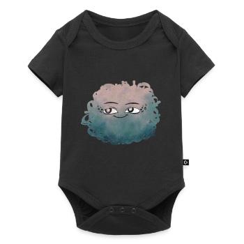 Little Pelota Monster n°4 - Baby Premium short-sleeve bodysuit - black - Front
