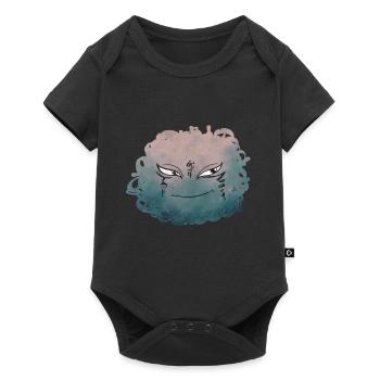 Little Pelota Monster n°9 - Baby Premium short-sleeve bodysuit - black - Front