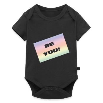 BE YOU - Baby Premium Kurzarmbody - Schwarz - Vorne
