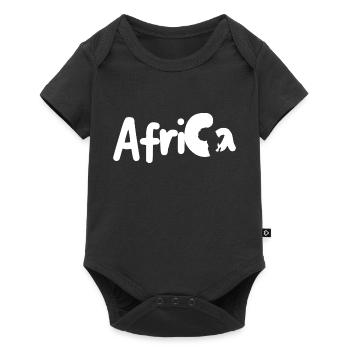 Africa - Baby Premium short-sleeve bodysuit - black - Front
