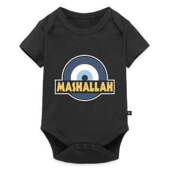 Nazar - Baby Premium short-sleeve bodysuit - black - Front