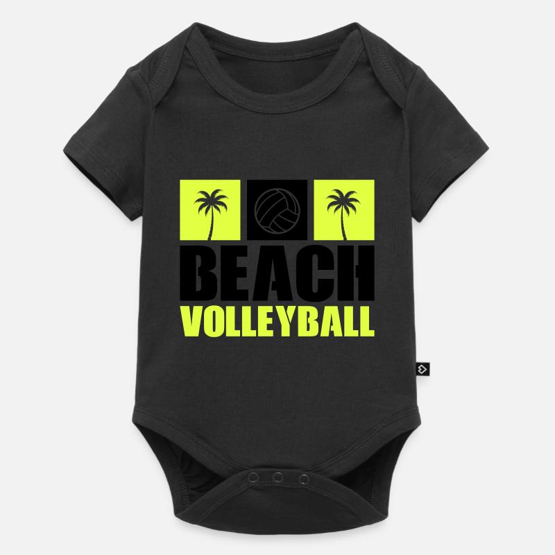 Beach-volley - Body à manches courtes Premium Bébé - noir
