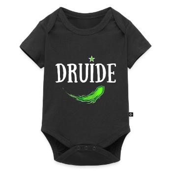 DRUIDE MAGIE VERTE - Body à manches courtes Premium Bébé - noir - Devant