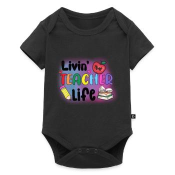 Teachers Teachers School Teachers Teaching Staff - Baby Premium short-sleeve bodysuit - black - Front